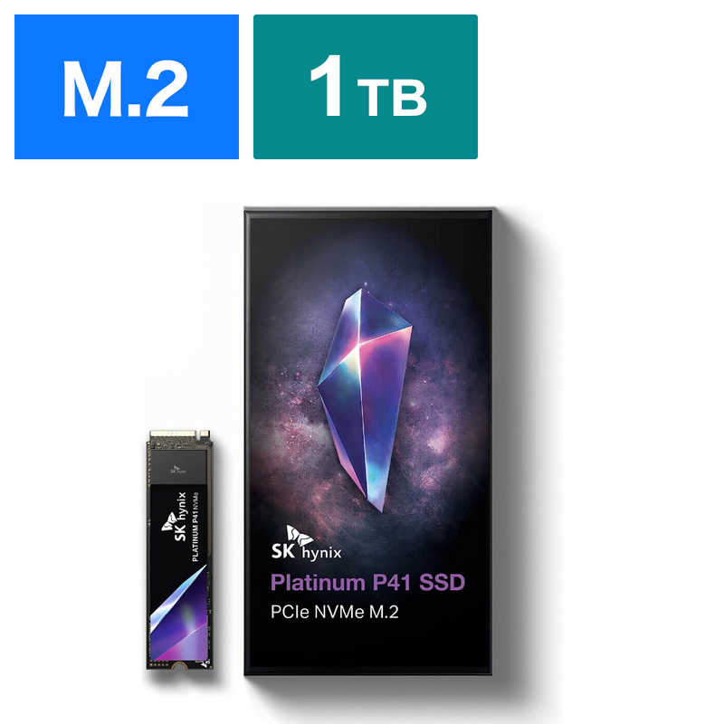 SKHYNIX　内蔵SSD PCI-Express接続 Platinum P41 [1TB /M.2]バルク品　SHPP41-1000GM-2
