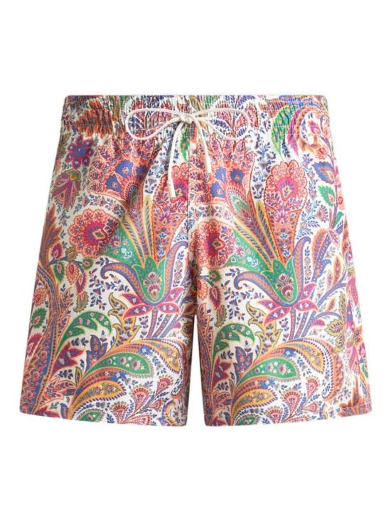 ETRO Men Shorts MRPB0001 99SASU2 X0800 WHITE PRINT