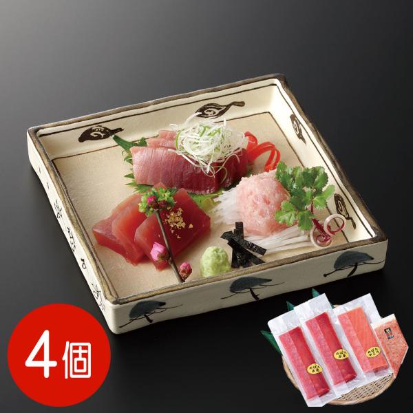 国産 めばちマグロとたたきセット 4パック / まぐろ 鮪 冷凍