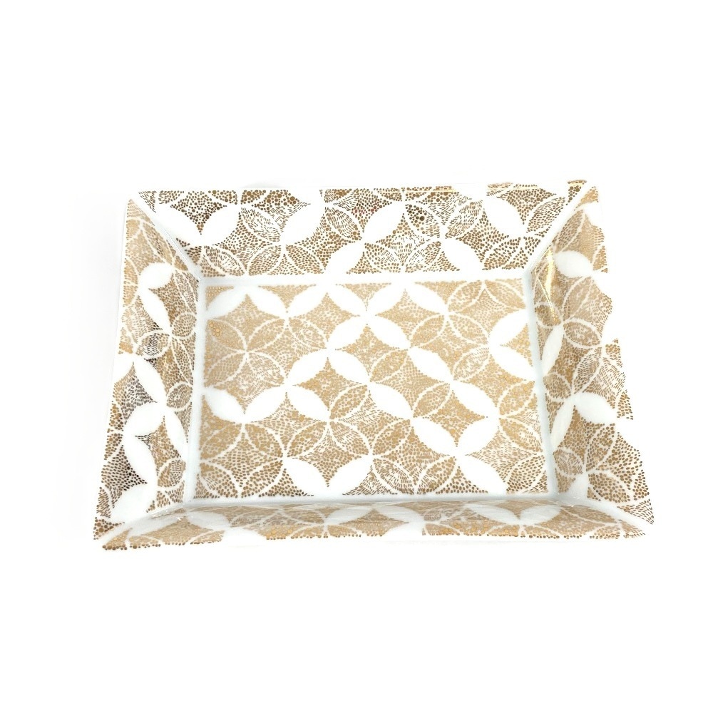 灰皿 ロゴ アッシュトレイ インテリア ジュエリートレイ アクセサリートレー 陶器 ホワイト