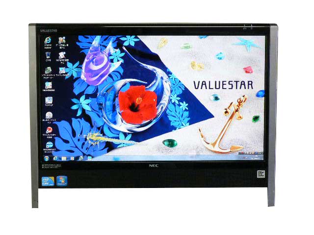 NEC デスクトップパソコン 中古パソコン VN770/A ブラック デスクトップ 一体型 本体 Windows7 Core i5 DVD 地デジ 4GB/500GB 送料無料 中古 20,448円