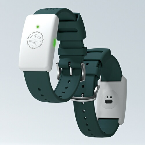 BiodataBank【2025年モデル】熱中対策ウォッチ カナリアPlus 熱中症予防・対策 5ヶ月使い切り IP67防塵防水 HM-1200【猛暑対策 熱中症アラーム】