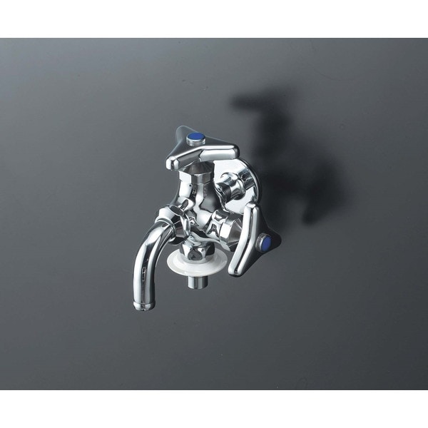 K124BNJ-JAN 二口横水栓 ツバニップル付