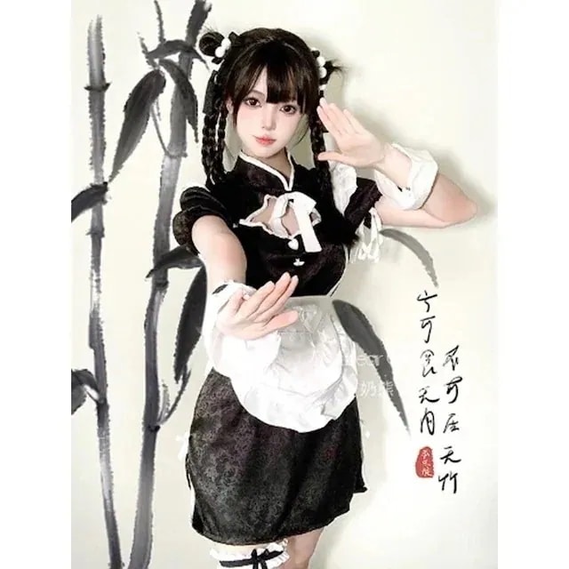 今年 短纳期 5点 セットアップ ワンピースドレス ハンドカバー付き ハロウィン 大人 仮装 コスチューム服 衣装 ガーリー 甘め学園祭文化祭ファッション系 レディースセクシー型ブラックスリーブソフ