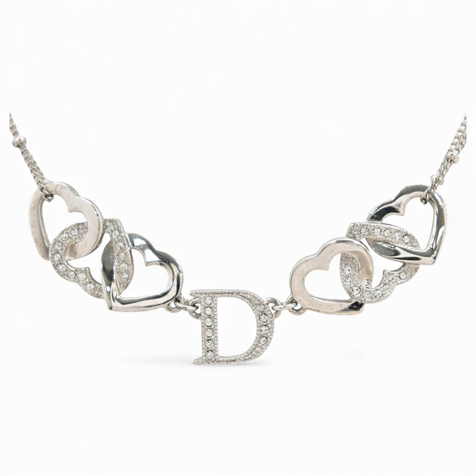 ディオール トリプルハート ネックレス Aランク di9920nn