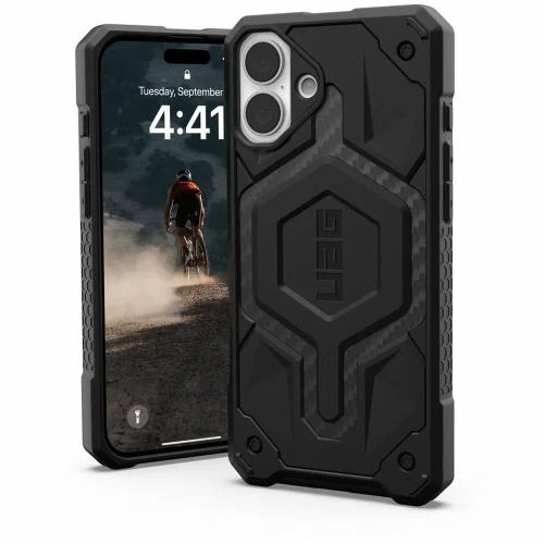 プリンストン iPhone 16 Plus用 MONARCH PRO カーボンファイバー UAG-RIPH24LB-PMS-CF