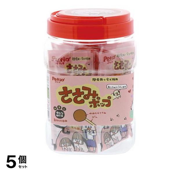 ペティオ 犬用 ささみポップ デザインボトル入り 14本入 5個セット