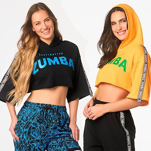 新作ZUMBAウェア ズンバ ヨガウェア ダンス衣装 スウェットジムウエア トレーニング レディース半袖パーカーV732-V