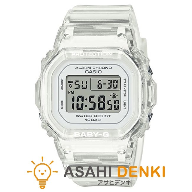 腕時計・時計 カシオ BGD-565US-7JF BABY-G ベビーG レディース babyg ホワイトスケルトン