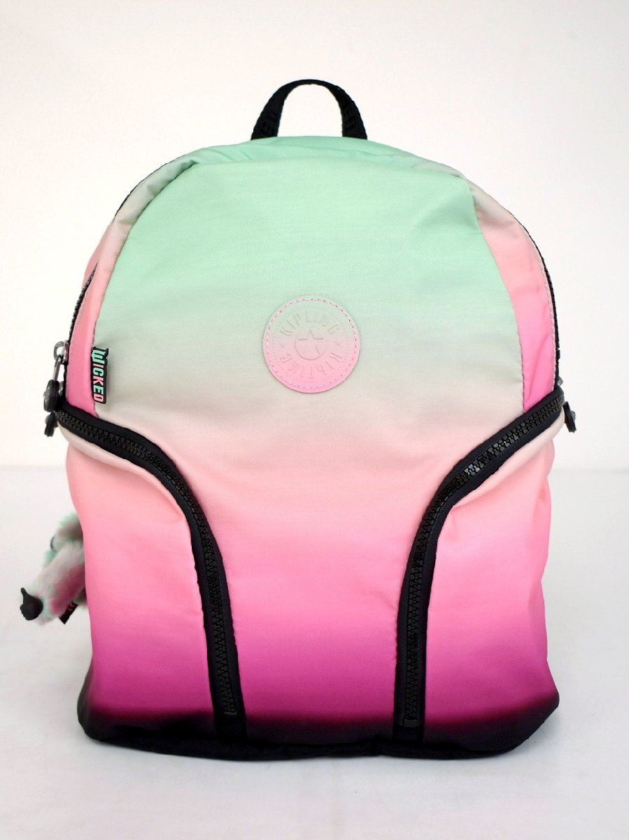 KIPLING×WICKED キプリング ザシティエス THE CITY S グラジエントマジック バックパック モンキーチャーム付き 未使用 2508LS003