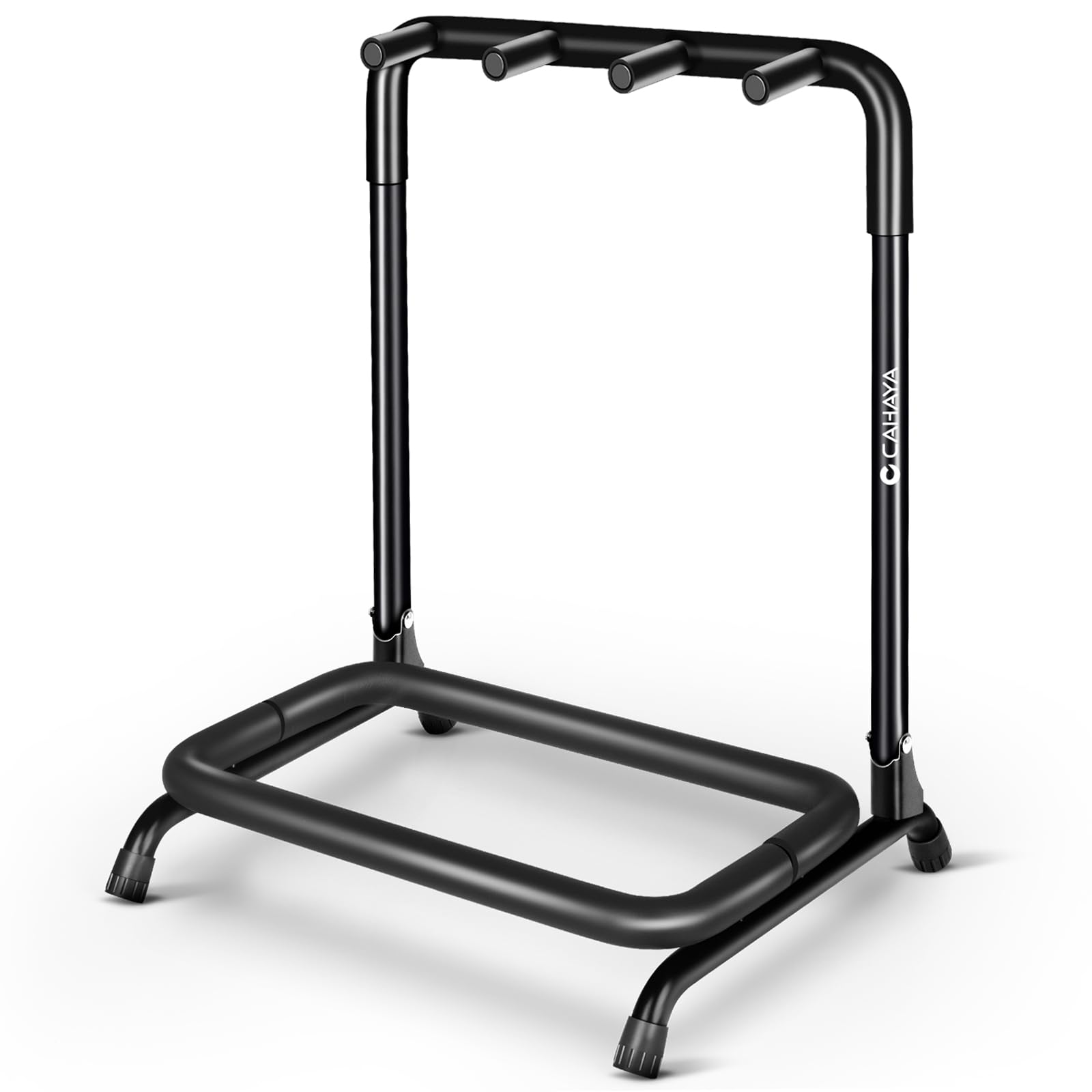 CAHAYA マルチ ギタースタンド 3本立て ギターラック ギターホルダー 折りたたみ式 収納便利 持ち運び便利 フォームスポンジラップ アコギ クラシック エレキ ベースギターなどに適用 転倒防止