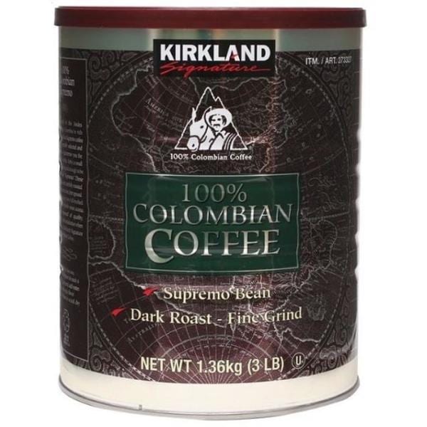 RG8Q4N06coカークランド コロンビア グラインドコーヒー 136kg お茶