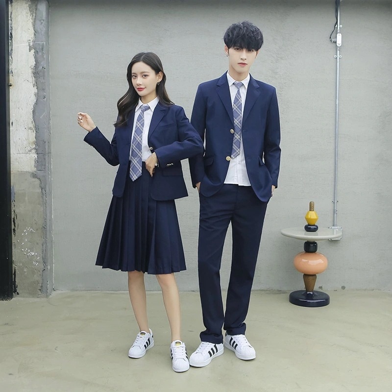 アウターテーラードジャケットスリースーツ セット jkベーシック 5点セット-6XL大きいサイズ カレッジスーツセーラー服 JK制服 春人気な 男の子 セーラー服 女の子 卒業式 団体服 学級服 制服