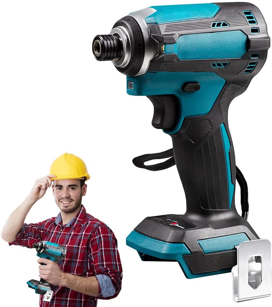 インパクトドライバー 電動 コードレス マキタ18Ｖバッテリー適用 充電式 無段変速【本体のみ】 7,225円