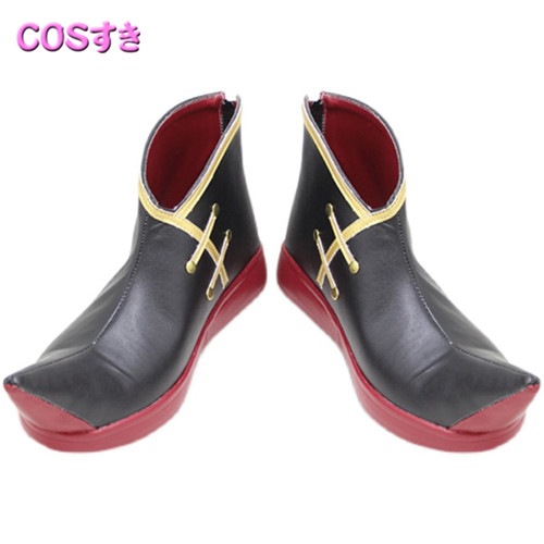 【全店任意2枚購入で100円OFF】文豪ストレイドッグス 迷ヰ犬怪奇譚　中原中也 コスプレブーツ 靴 ハロウイン パーティー 仮装
