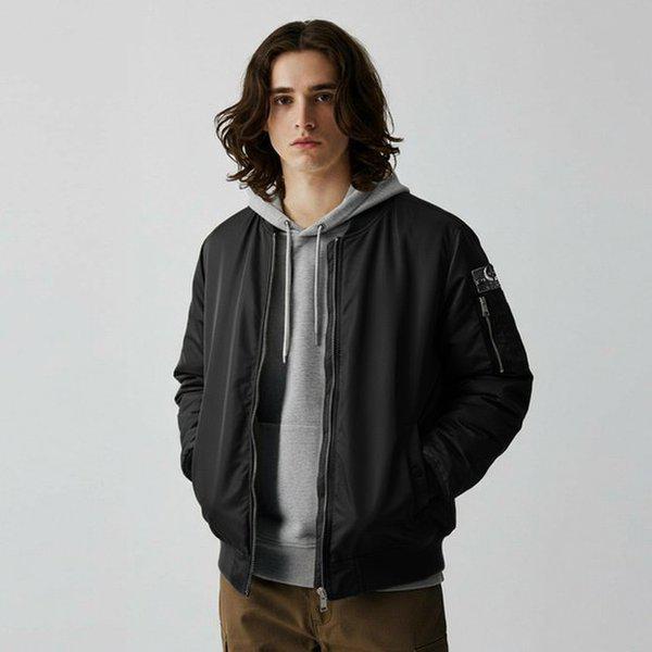 男性用冬の防寒パディング 防寒着 航空パディングジャンパー SG Gテックス航空パディングジャケット