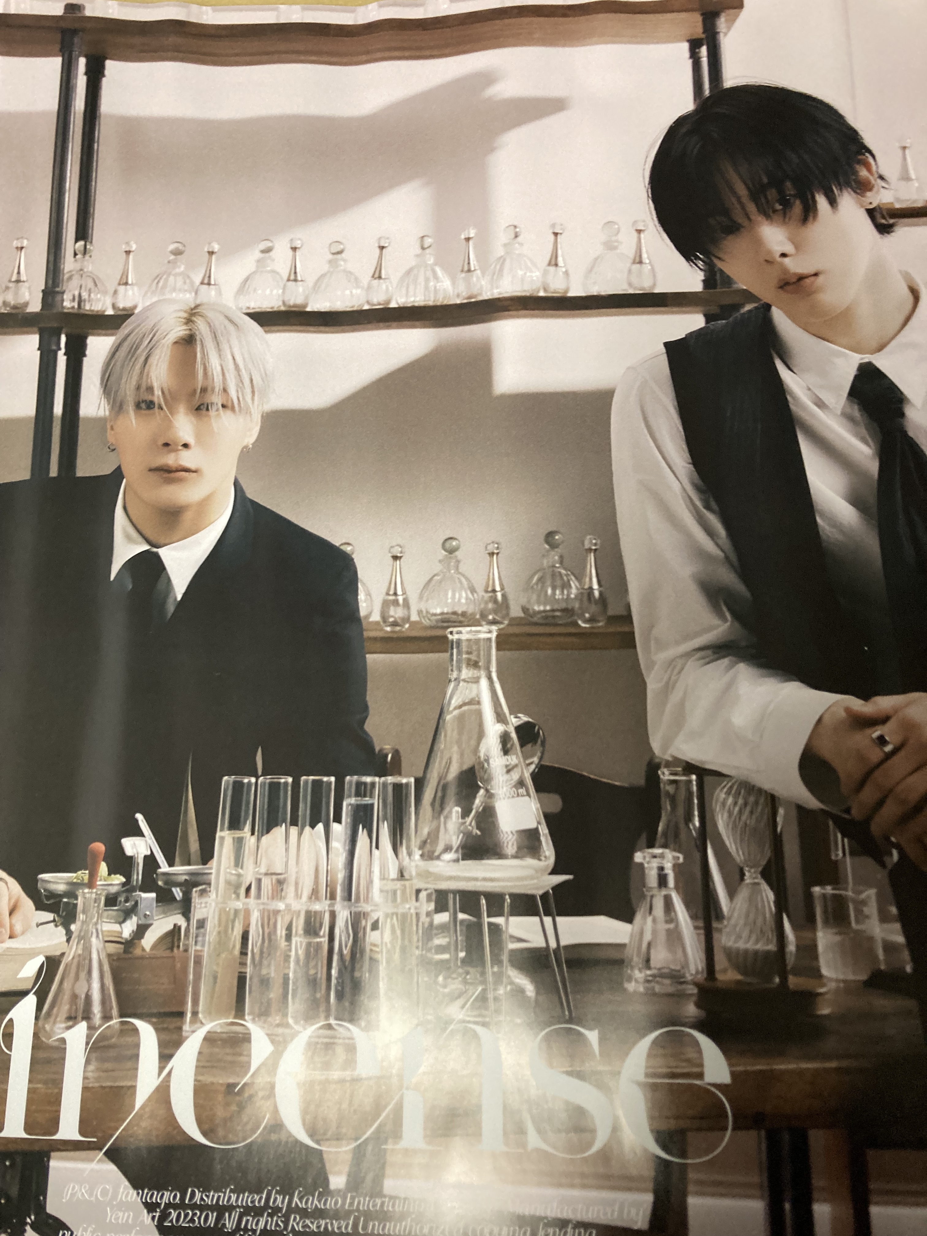 MOONBIN & SANHA (ASTRO) INCENSE 特典ポスター 新品