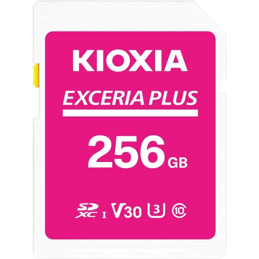 キオクシア SDカード EXCERIA PLUS 256GB UHS-I Class10 4K KLNPAE256G 旧東芝メモリ