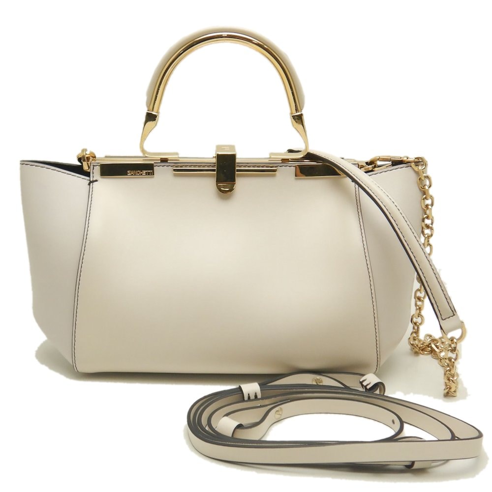 AMLETO 1982025 ハンドバッグ 3WAY レザー MARBLE/252899【中古】