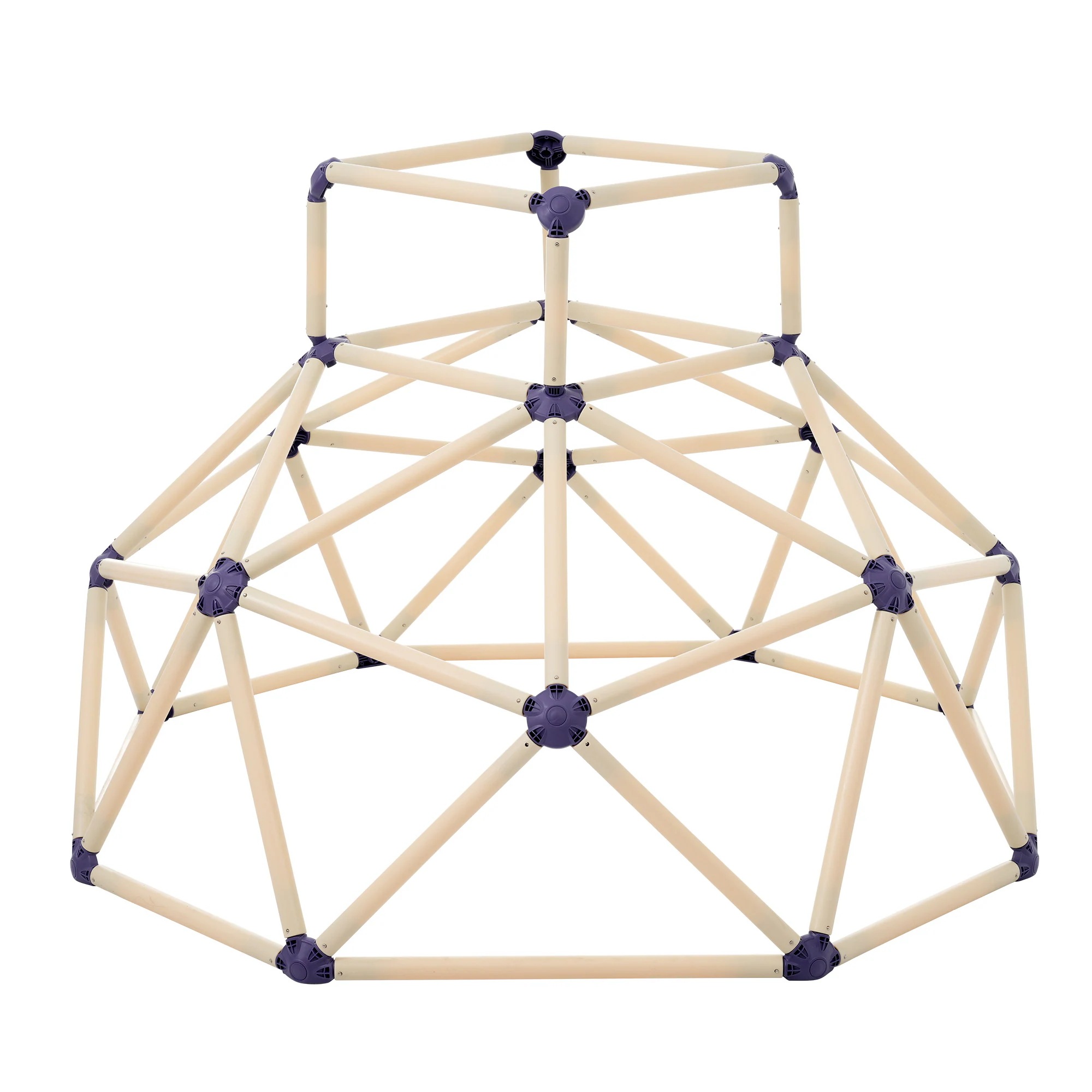 1591【ベージュ】プラスチック製ジャングルジム すべり台 滑り台 屋内 屋外 室内遊具 組み立て簡単 キッズ 子供 誕生日プレゼント おもちゃ