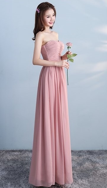 1971.シースルーフレアドレス（ピンク深め）2019 春夏 sale 春夏 sale ワンピース フリル エレガント お呼ばれ パーティー 結婚式 披露宴 女子会 レストラン デート