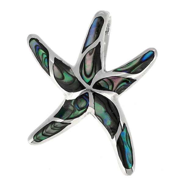 ヒトデ ペンダントトップ ペンダントヘッド(チェーンなし) 黒蝶貝 スターフィッシュ ハワイアン