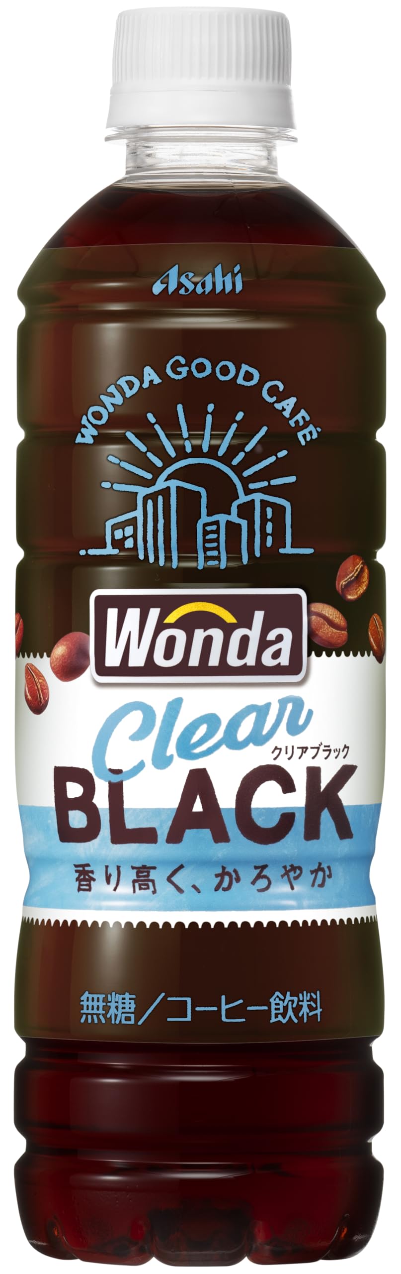 アサヒ飲料 ワンダ クリアブラック 500ml×24本[コーヒー]