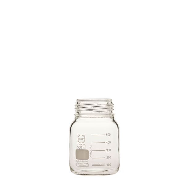 (柴田科学)ねじ口びん 広口 びんのみ 500mL(10個) 017250-5005A