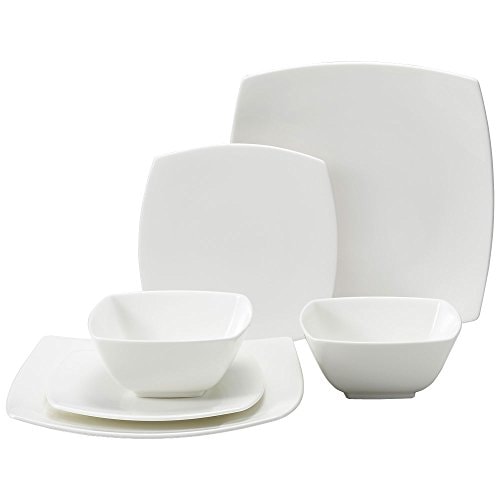 色：スクエア 6個セット NARUMI(ナルミ) 食器セット スタイルズ(Styles) ホワイト