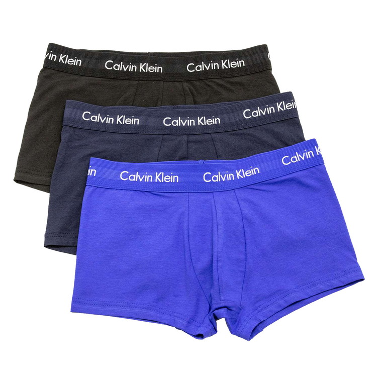 COTTON STRETCH ボクサーパンツ 3PK [ブラック/ブルーシャドー/コバルトウォーター]【NB2614-905】 6,078円