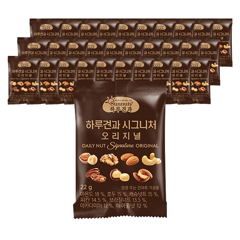 サンナッツ一日犬とシグネチャーオリジナル22g50個