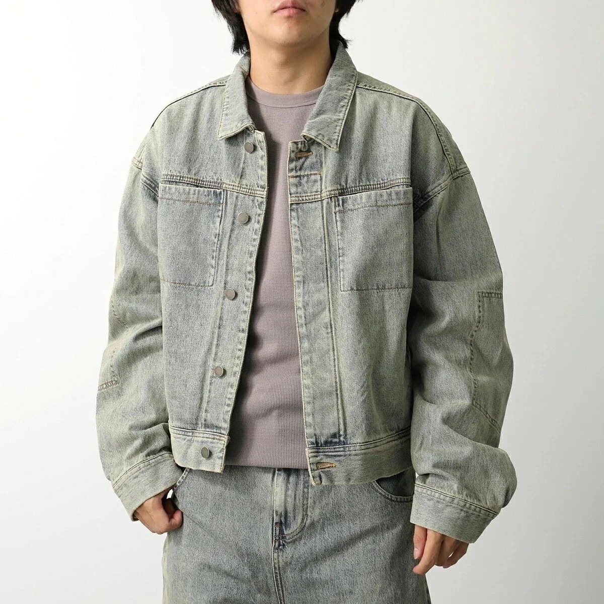 ENTIRE STUDIOS エンタイアスタジオ デニムジャケット GEM DENIM JACKET ES2427 メンズ 長袖 Gジャン ジージャン 胸ポケッ 【mega】 40,804円