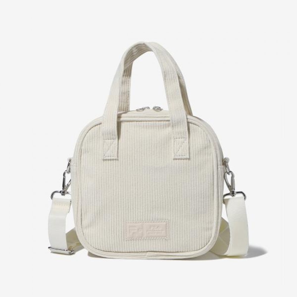 (フィラキッズ) コーデュロイスクエアバッグ (FK3BCF6332X_CRM)