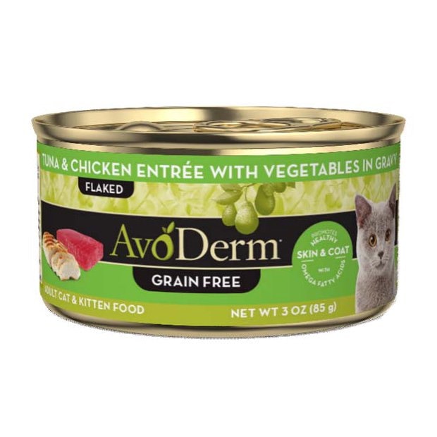 アボ・ダーム　キャット　セレクトカット　ツナ＆チキン缶　８５ｇX２４　正規品　キャットフード　猫缶　ＣＲＣ35―10―09―00―00