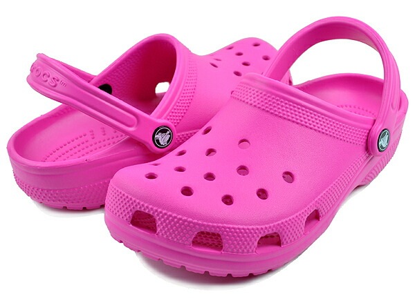 クラシック クロッグ ピンク クラッシュ ローズ サンダル ミュール