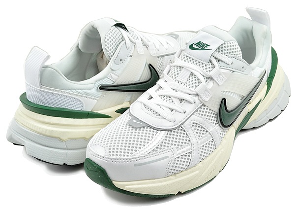 ウィメンズ V2K ラン fd0736-101 ホワイト グリーン プラチナム ティント