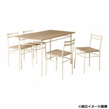 弘益（KOEKI） UTILITY ライクビンテージ ダイニング5点セット ナチュラル DSV120NA