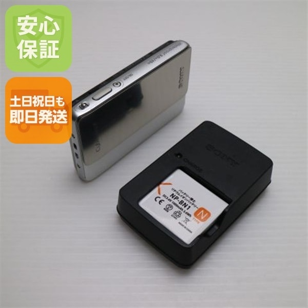 良品Cyber-shot DSC-TX5 シルバー SONY デジカメ 140