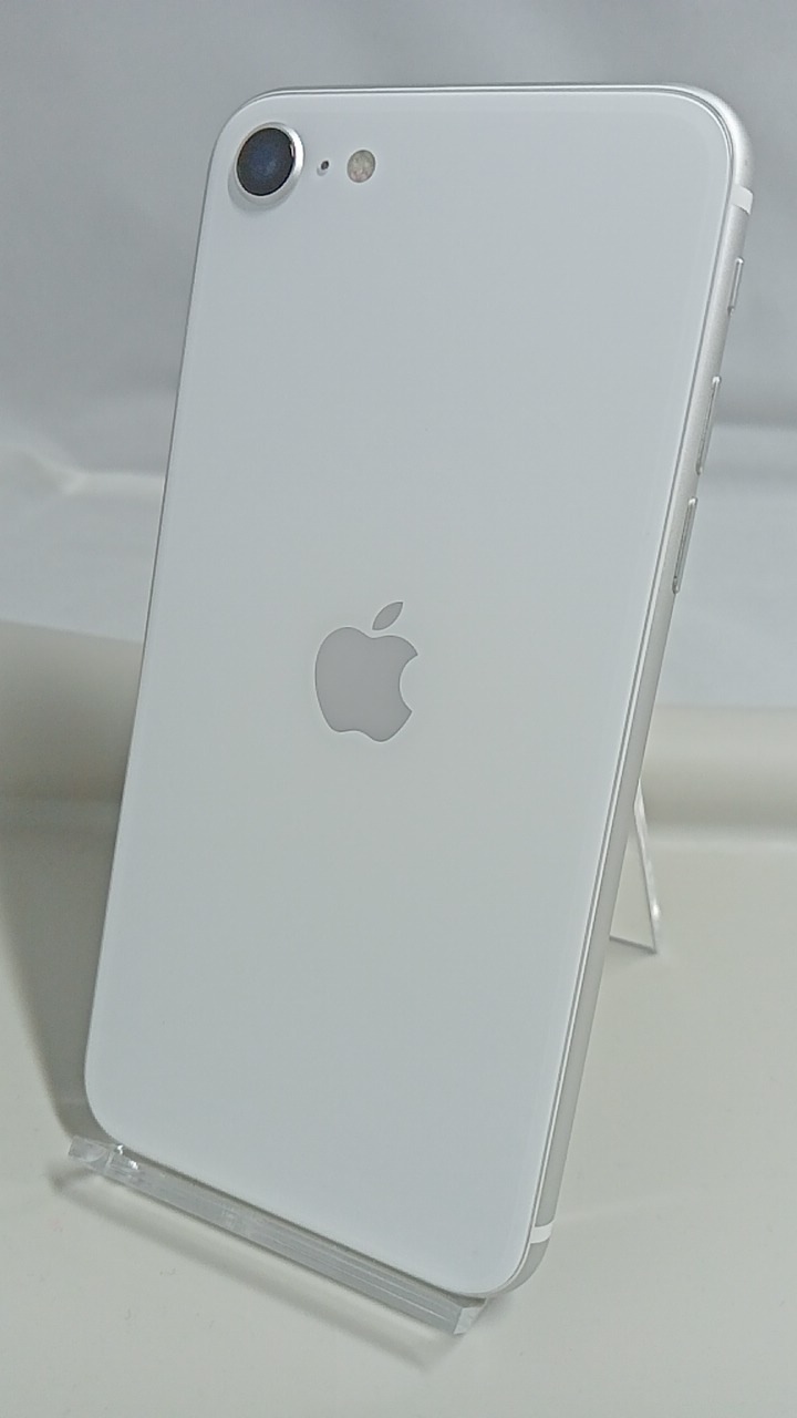 整備済！液晶・電池新品！　iPhoneSE　A2296　第二世代　64GB　ホワイト　本体　SIMフリー　260407426