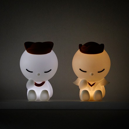 韓国国立中央博物館 半跏思惟像 キャラクター ムード灯 テーブルランプ 照明 韓国限定 78号/83号