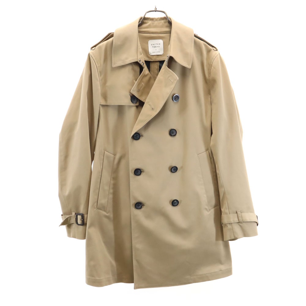 日本製 トレンチコート 2 ベージュ メンズ
