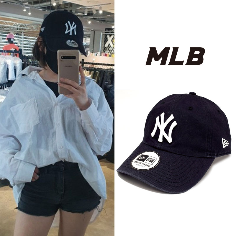 [MLB] 70546073 Casual Classic New NY Ball Cap Navy ニューエラ カジュアル クラシック ニューヨークヤンキース ベースボールキャップ ネイビー