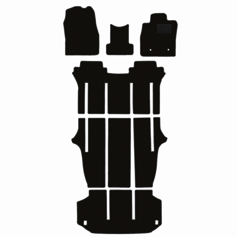 トヨタ アルファード 10系 フロアマット [16色から選択]