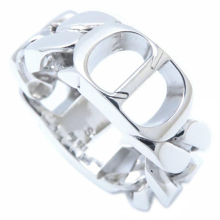 CDアイコンチェーン リング 指輪 Sサイズ 18号 R0977HOMST-D990 シルバー925/294043【中古】 26,255円