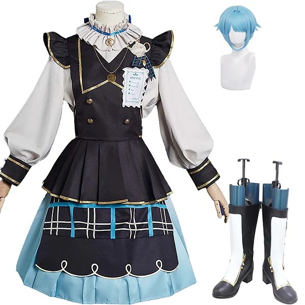 あんさんぶるスターズ 紫之創 しのはじめ メイド服 コスプレ衣装 コスプレ衣装 ハロウィン クリスマス 学園祭 文化祭 仮装 コスチューム イベント仮装