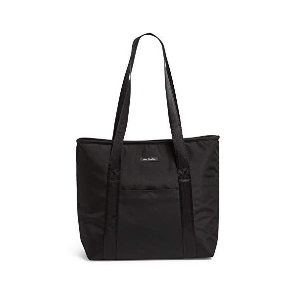 Vera Bradley Women s Lighten Up Cooler Tote Lunch Bag， Black 並行輸入品旅行バッグ