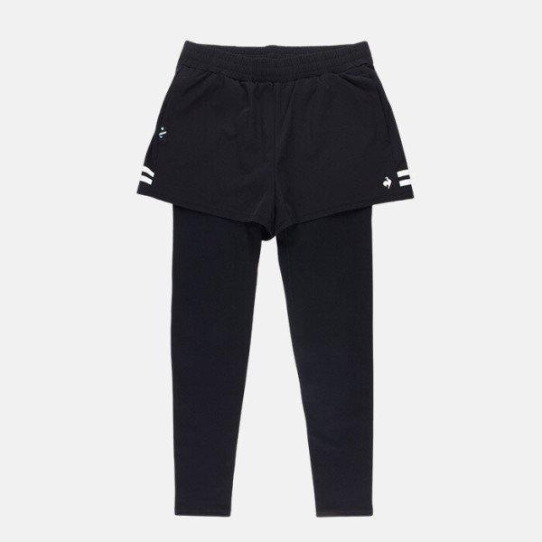 女性テニス起毛ショートパンツ一体型レギンス QP422TPFO7
