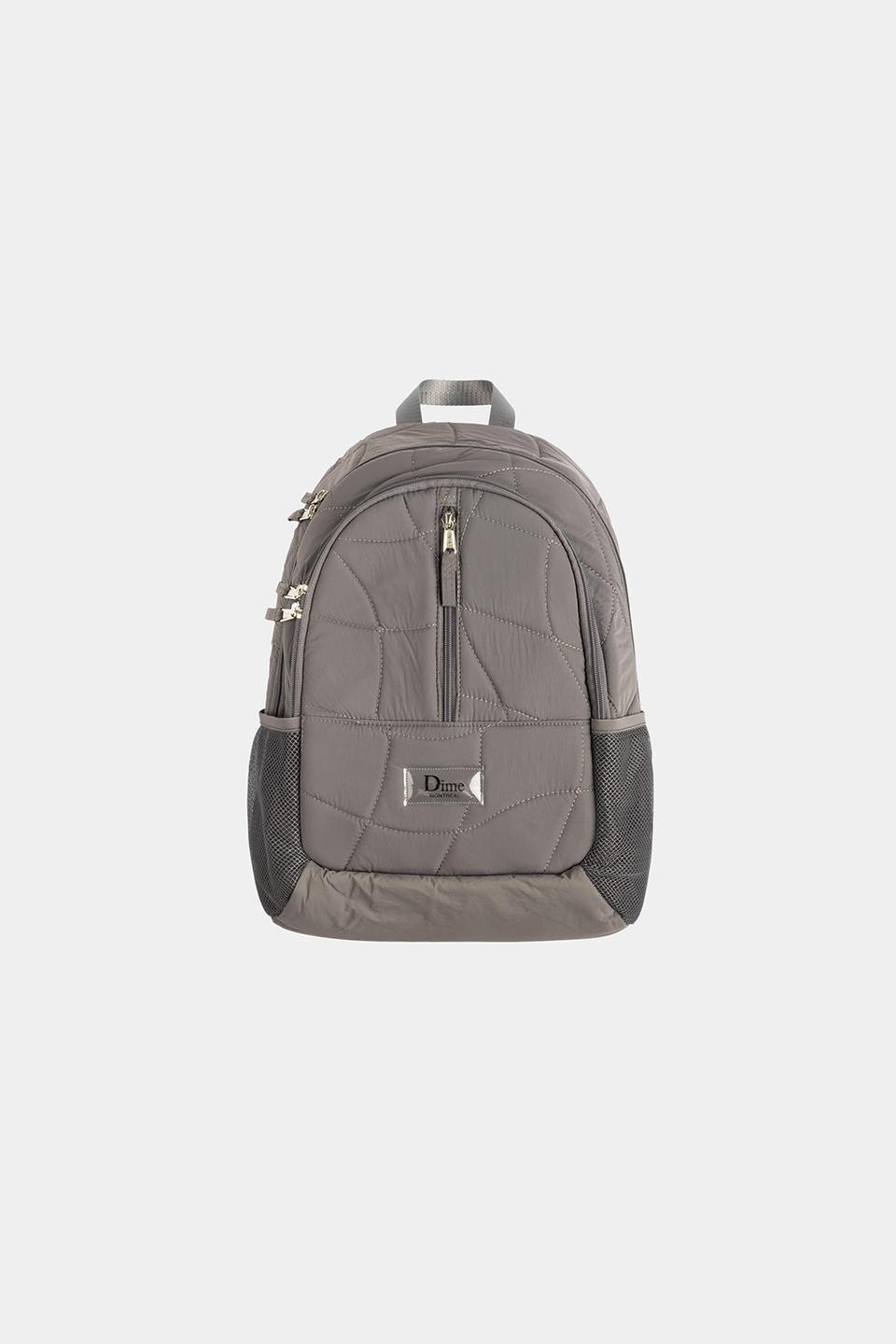 【DIME】 QUILTED BACKPACK : CHARCOAL