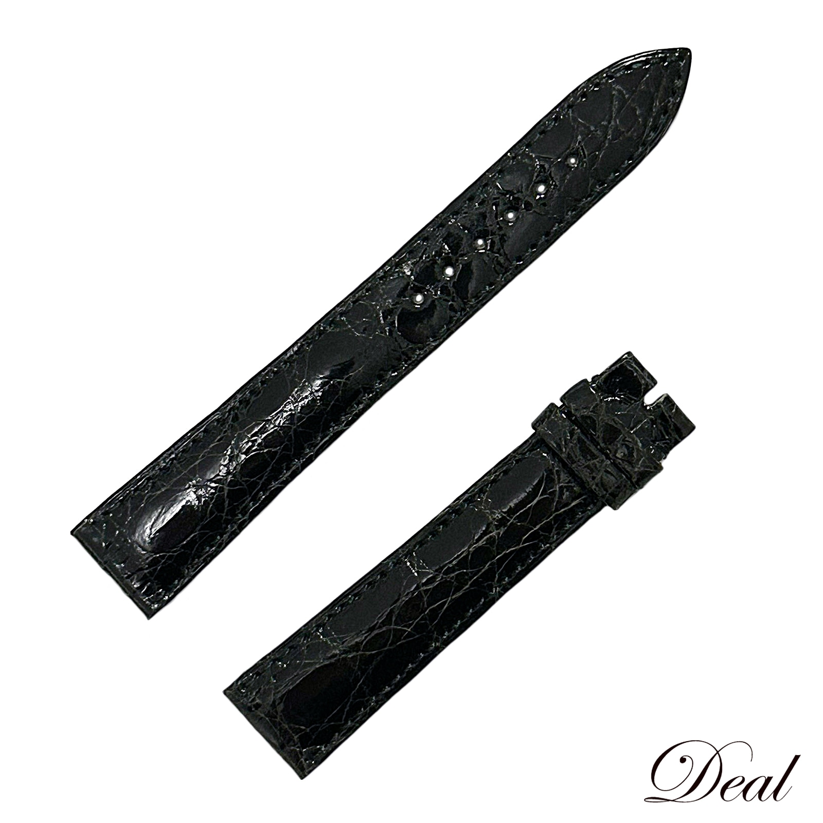 未使用 保管品 パテックフィリップ 純正 レザーベルト ブラック メンズ 時計ベルト