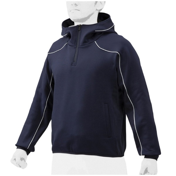返品交換不可 大特価 MIZUNO ミズノ ストレッチニットパーカ 野球 アパレル ユニセックス 男女兼用 12JE0K2614